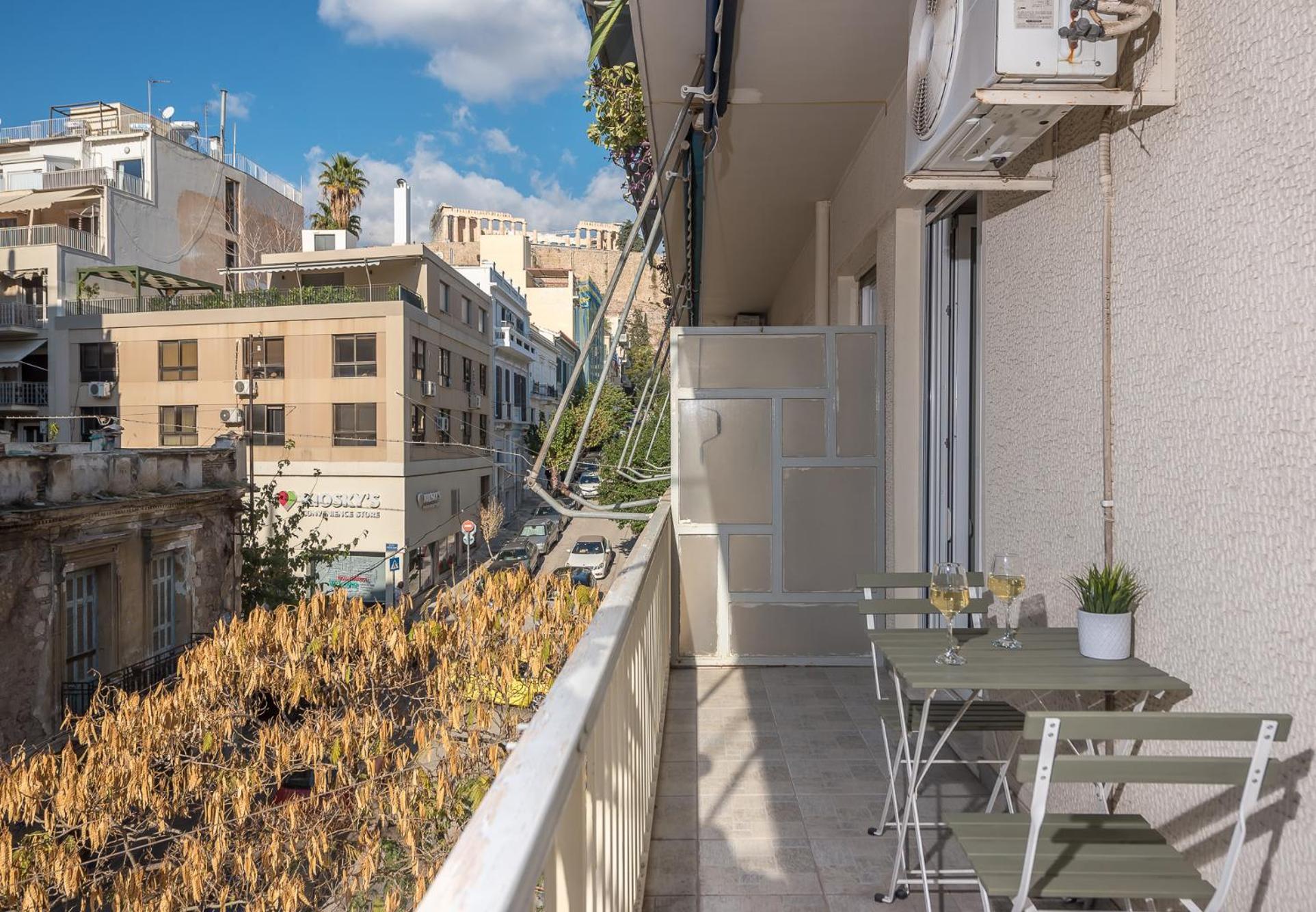 Spacious 2Bds Apt With Acropolis View In Center Athens Exterior photo