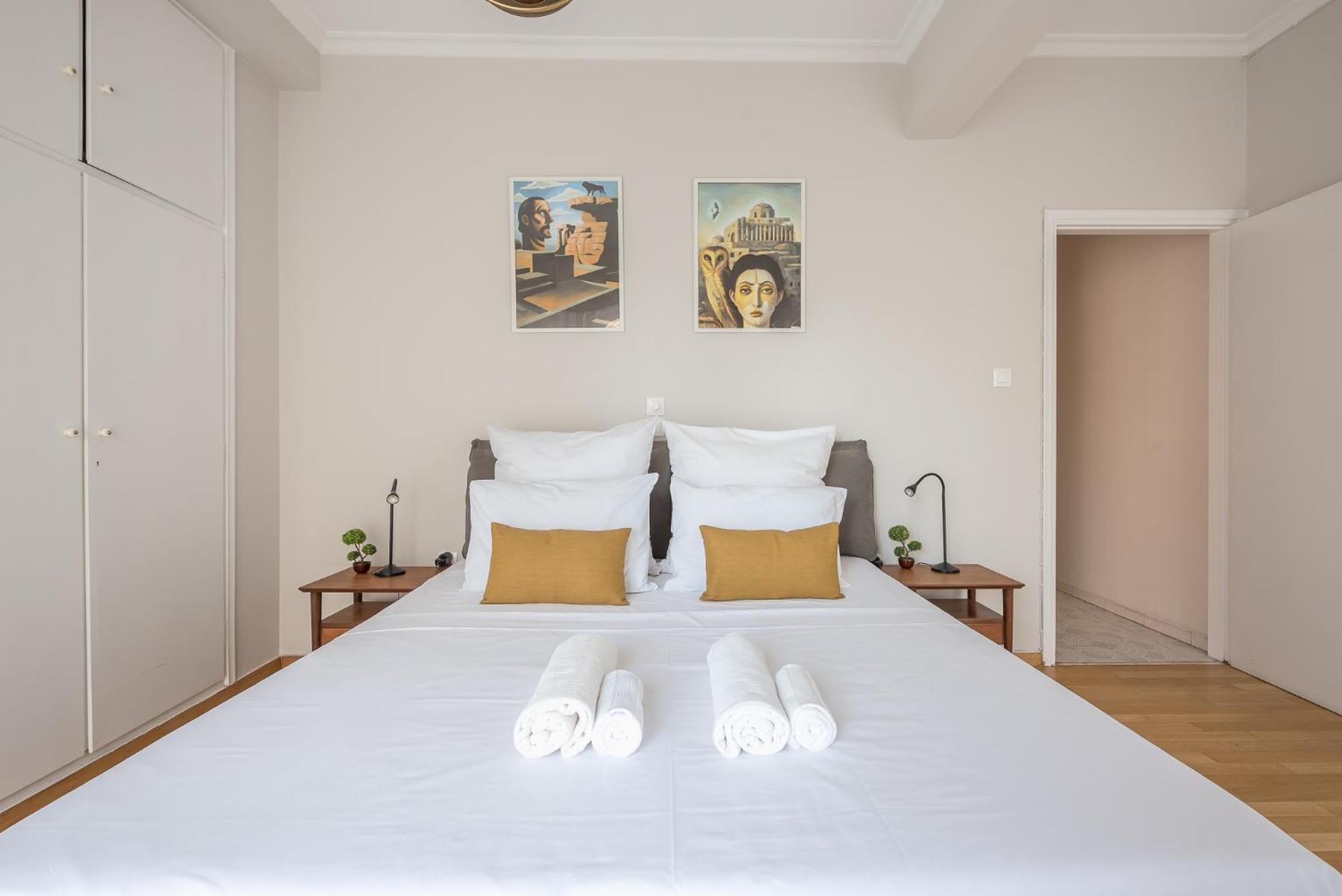 Spacious 2Bds Apt With Acropolis View In Center Athens Exterior photo