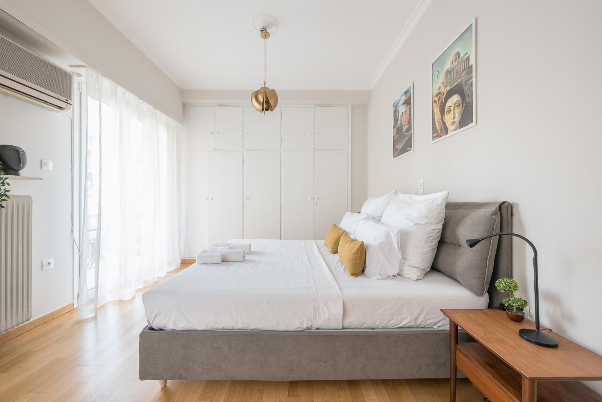 Spacious 2Bds Apt With Acropolis View In Center Athens Exterior photo